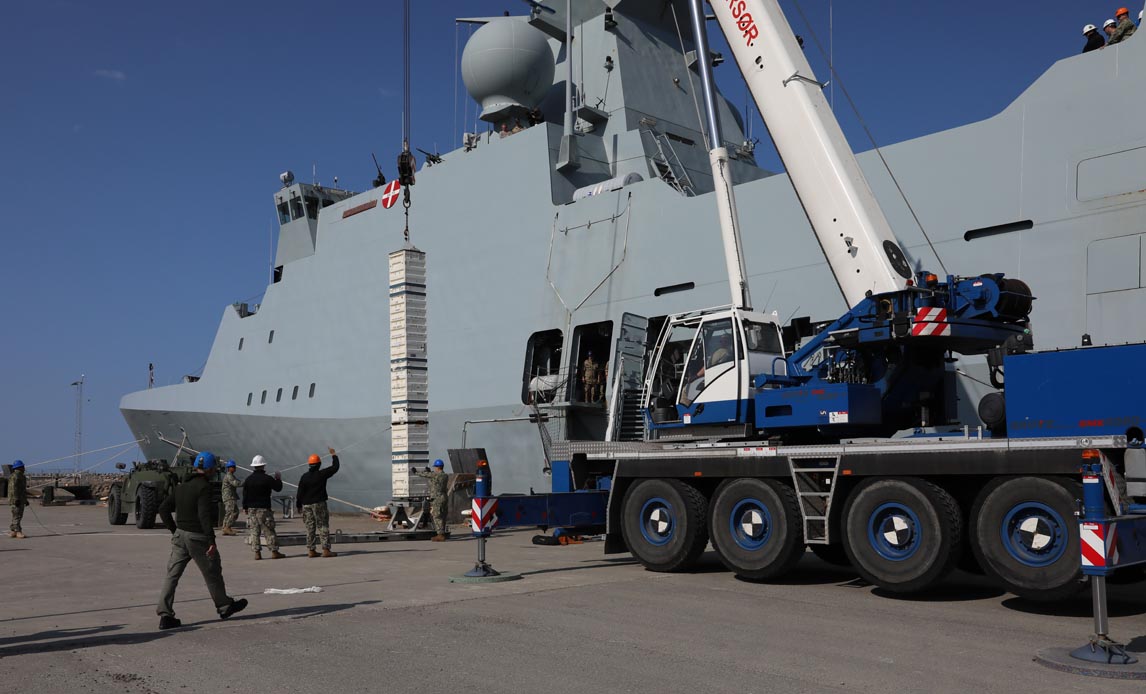 Den 10. juni danner Bornholm ramme om en øvelse, hvor Søværnet træner genforsyning og genladning af blandt andet en SM2-missilattrap til fregatten Peter Willemoes sammen med amerikanske NATO-allierede under årets store NATO-øvelse i Østersøregionen.