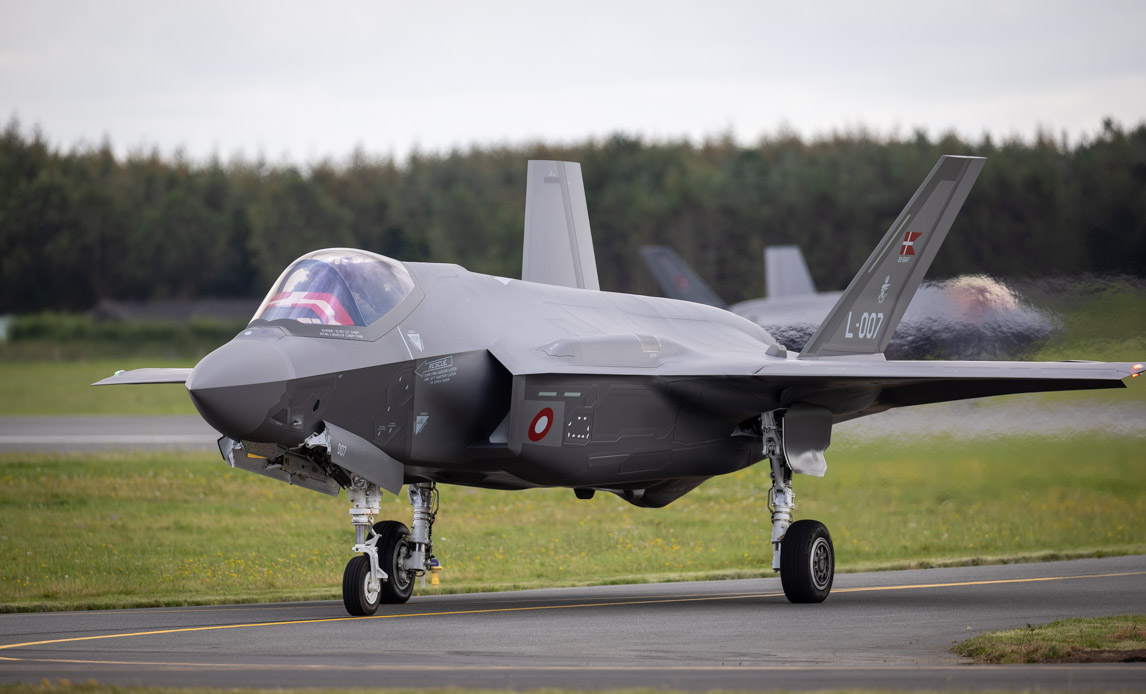 F-35 på dansk jord