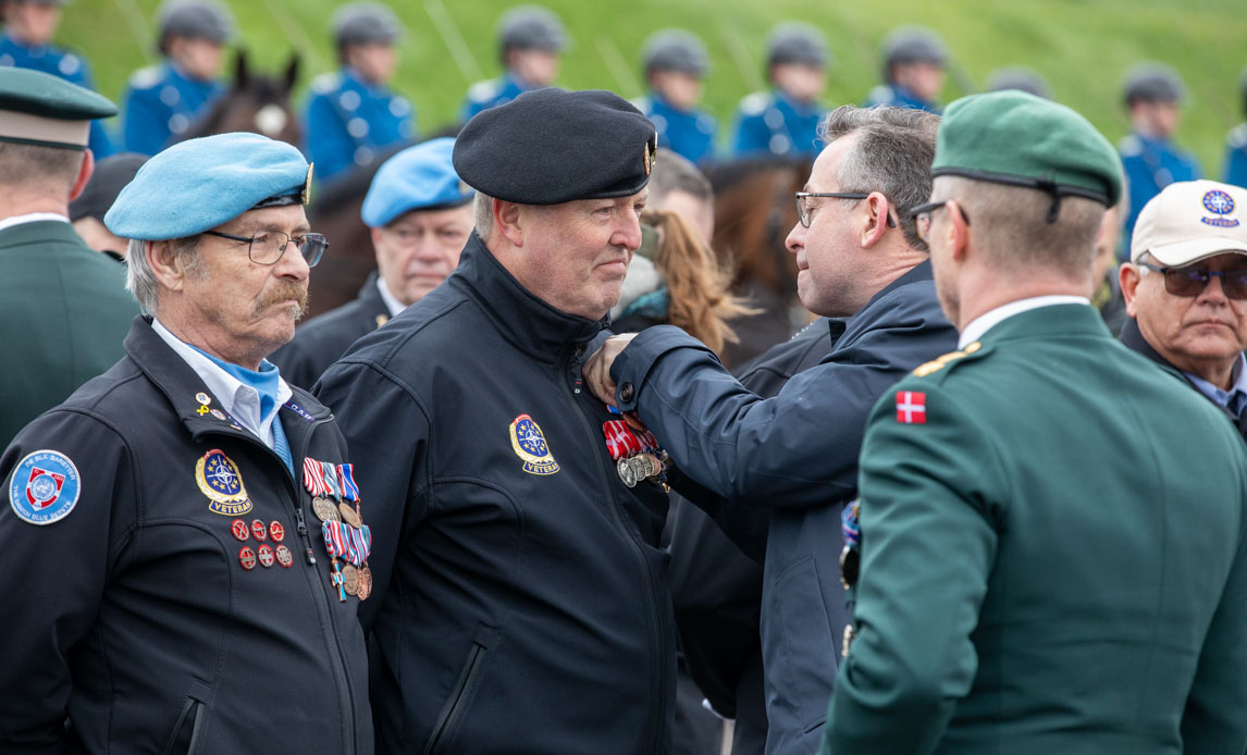 Danske Veteraners parade i anledning af NATO 75 års jubilæum