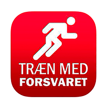 Træn med forsvaret - logo