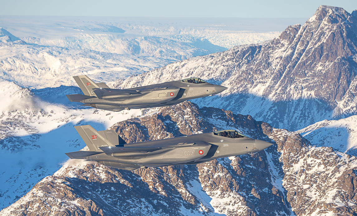 DK F-35 & French MRTT in Greenland
