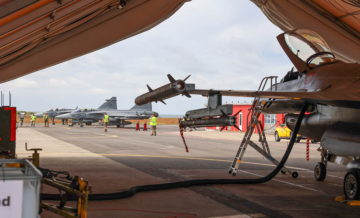 Gripen på Bornholm