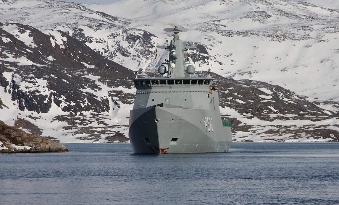 inspektionsfartøjet Knud Rasmussen