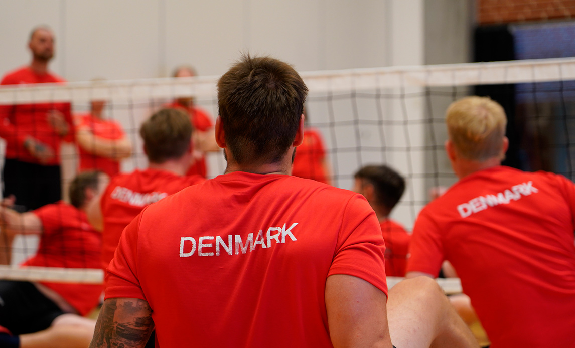 Træning i siddende volleyball