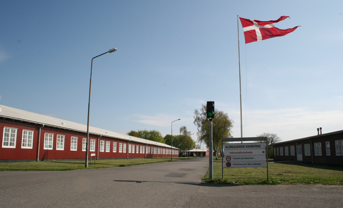 Almegårds Kaserne på Bornholm 2012.