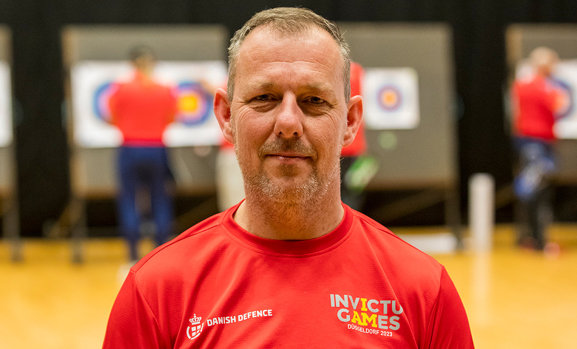 Henrik Ardén Petersen, deltager ved Invictus Games 2023 i Düsseldorff