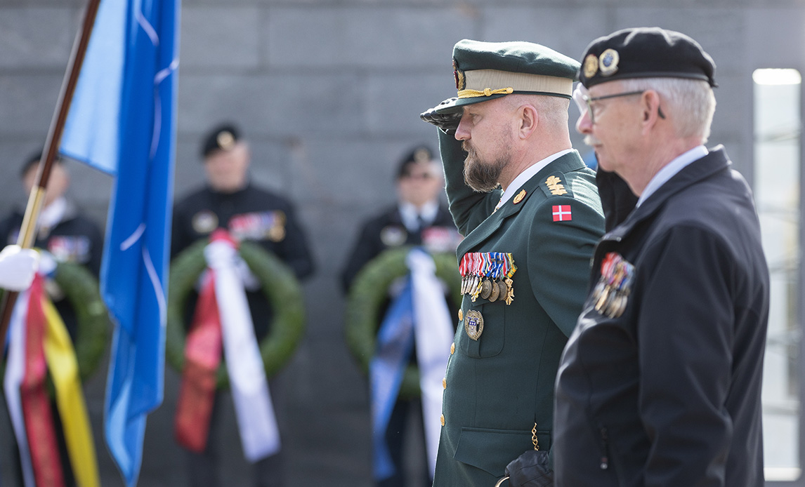 NATO-Dag 75 år markeres i Kastellet