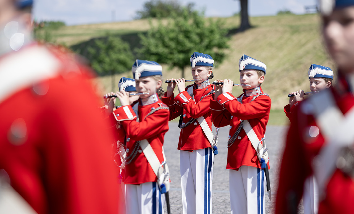 årets sidste sommerkoncert i kastellet