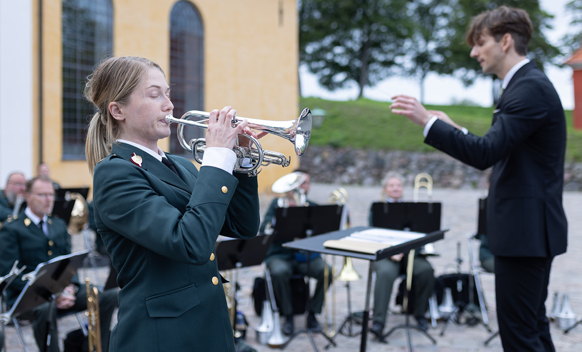 Sommerkoncert på Kastellet.