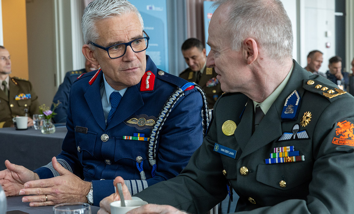 Formanden for EU’s Militærkomité, den irske general Sean Clancy