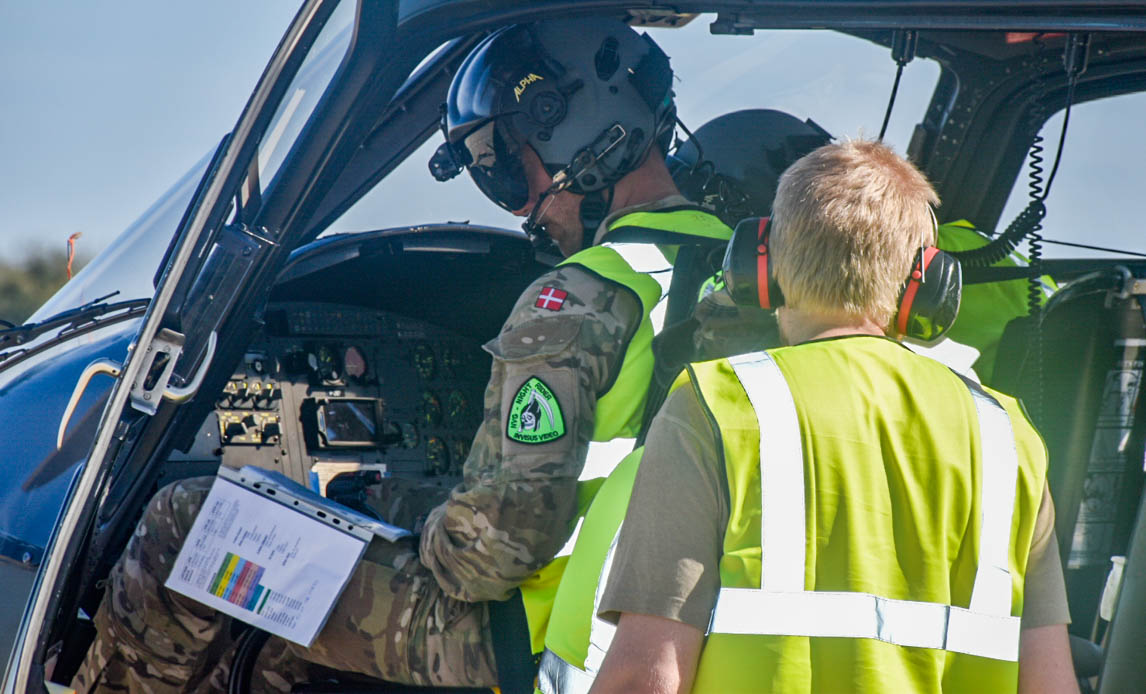 Forsvarets støtte til overvågning af EU’s ydre grænser
Helikopterbidrag, Spanien