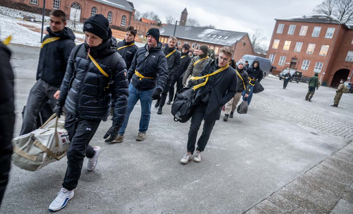 Værnepligtige i Haderslev