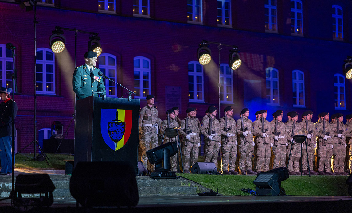 Lysfest i Haderslev i anledning af 81-års-dagen for Danmarks befrielse.