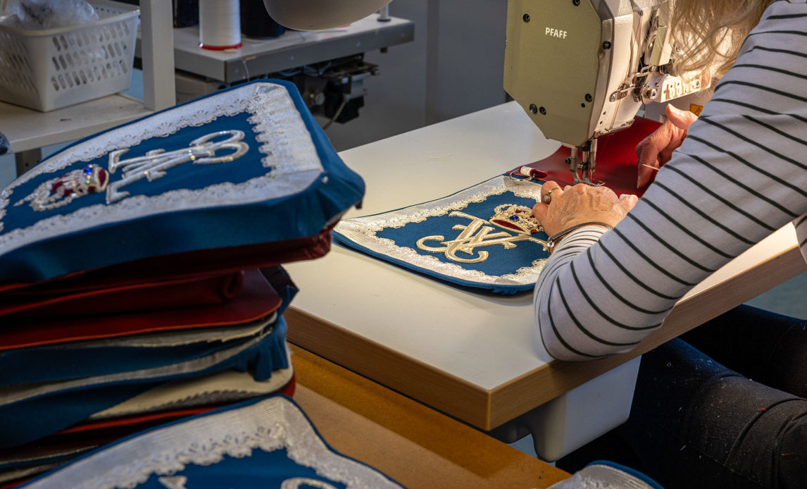 Monogrammer til Hesteskadronen