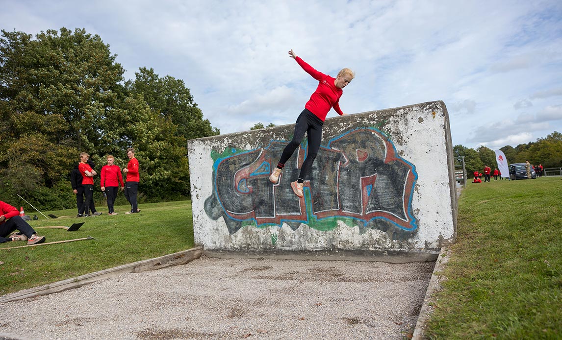 Den militære femkamp består af fem discipliner: Skydning, militær forhindringsbane, svømmeforhindringsbane, håndgranatkast og terrænløb.