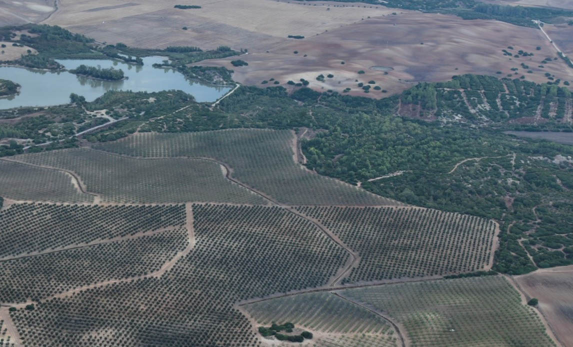 Luftfoto fra frontex