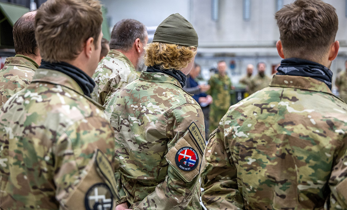 Soldater fra Air Defence Wing