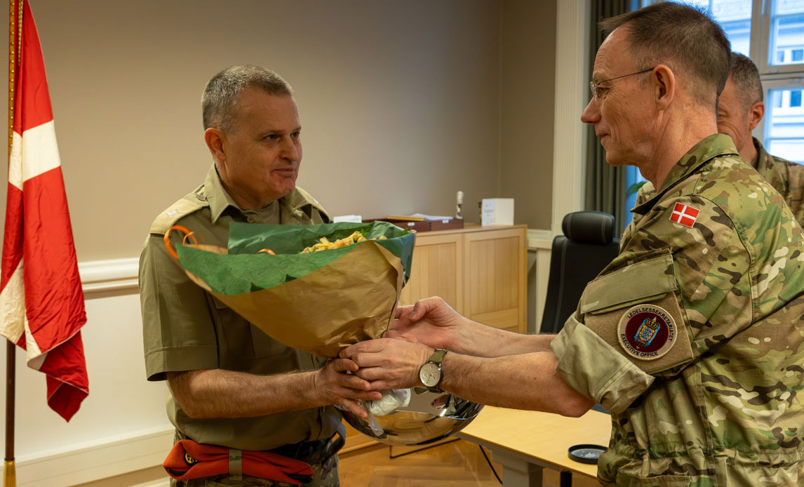 Major Ole Nielsen Lund modtager Forsvarets Idrætspris 2025