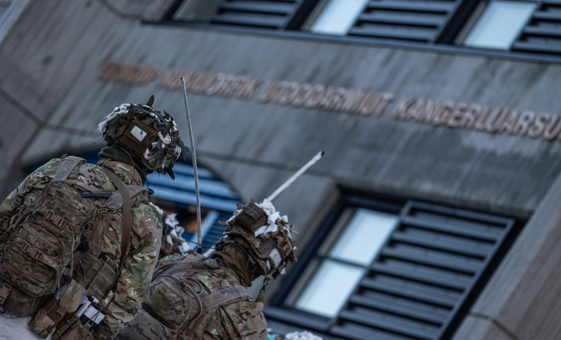 Soldater ved Buksefjordsværket