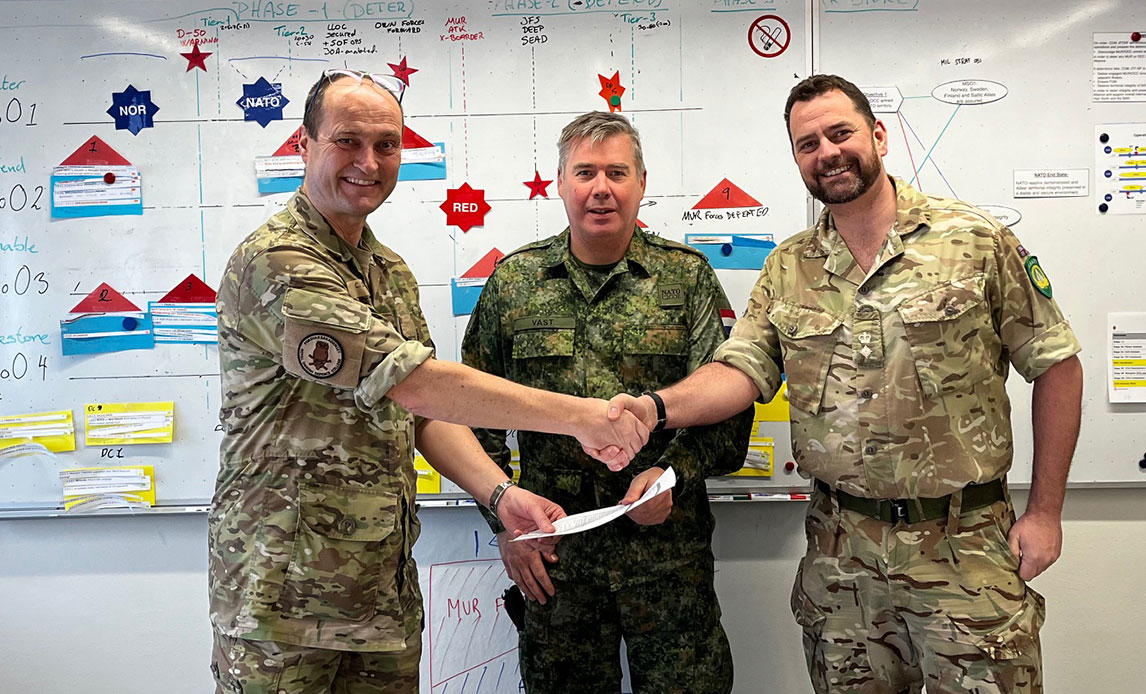Uddannelse på Forsvarsakademiet er blevet godkendt af NATO