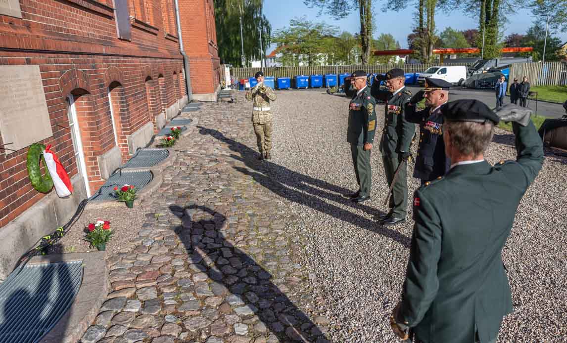 Kranselægning ved Haderslev Kaserne