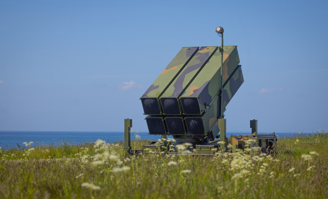 NASAMS Missillauncheren