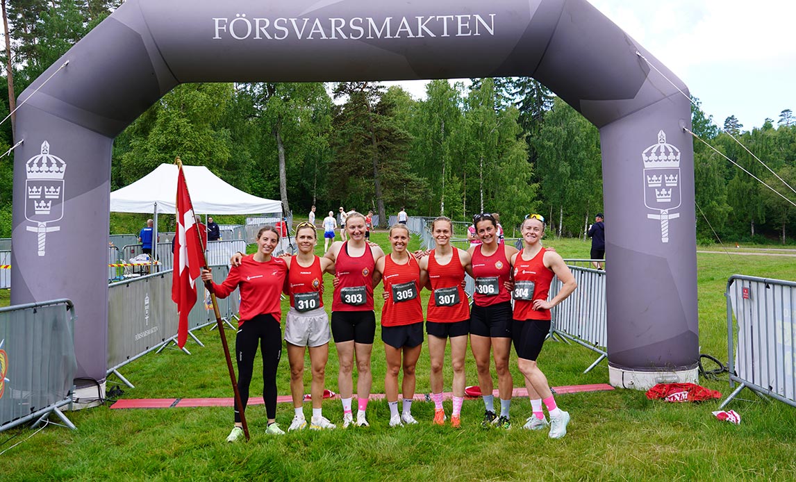 De to kvindehold, der vandt guld og bronze.
