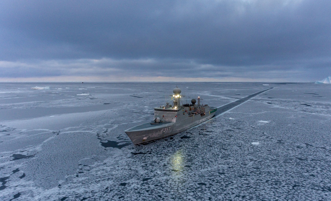 Thetis ved Grønland
