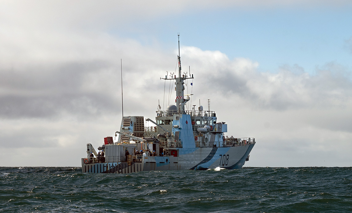 Det canadisk krigsskib, HMCS Moncton