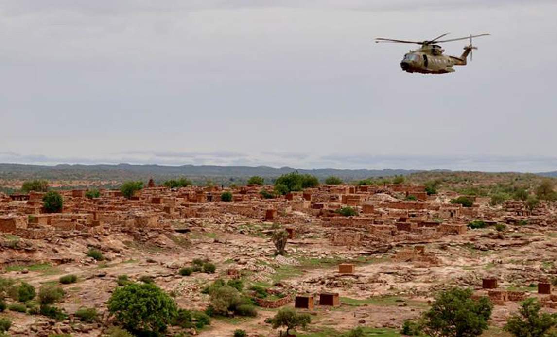 Danske helikoptere indsat i Mali.
