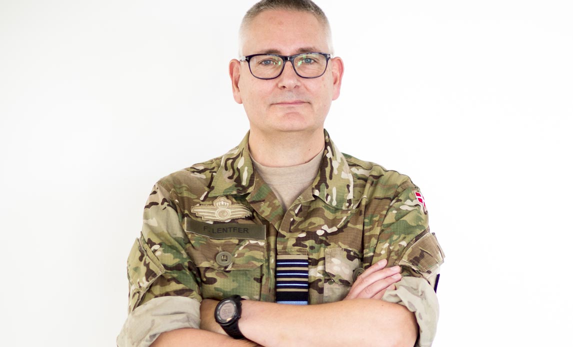 Forsvarschef general Flemming Lentfer