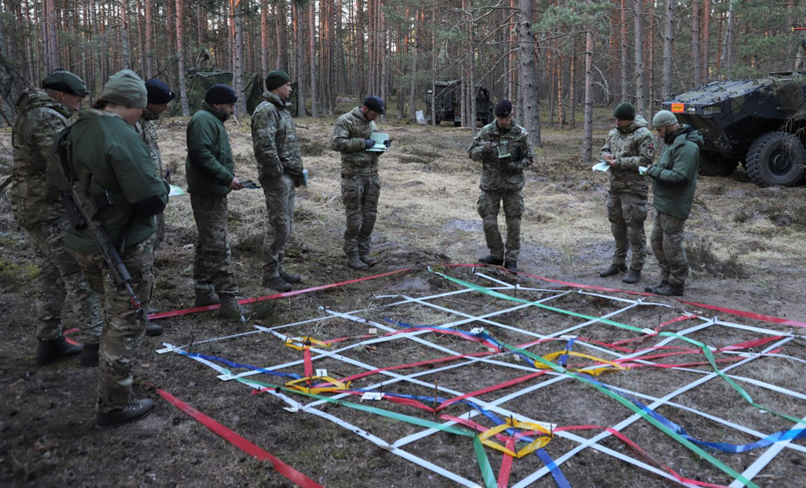 Uddannelse af soldater i Estland