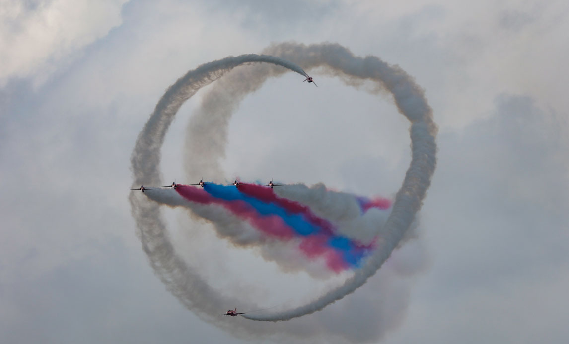 Flyopvisning ved Danish Air Show