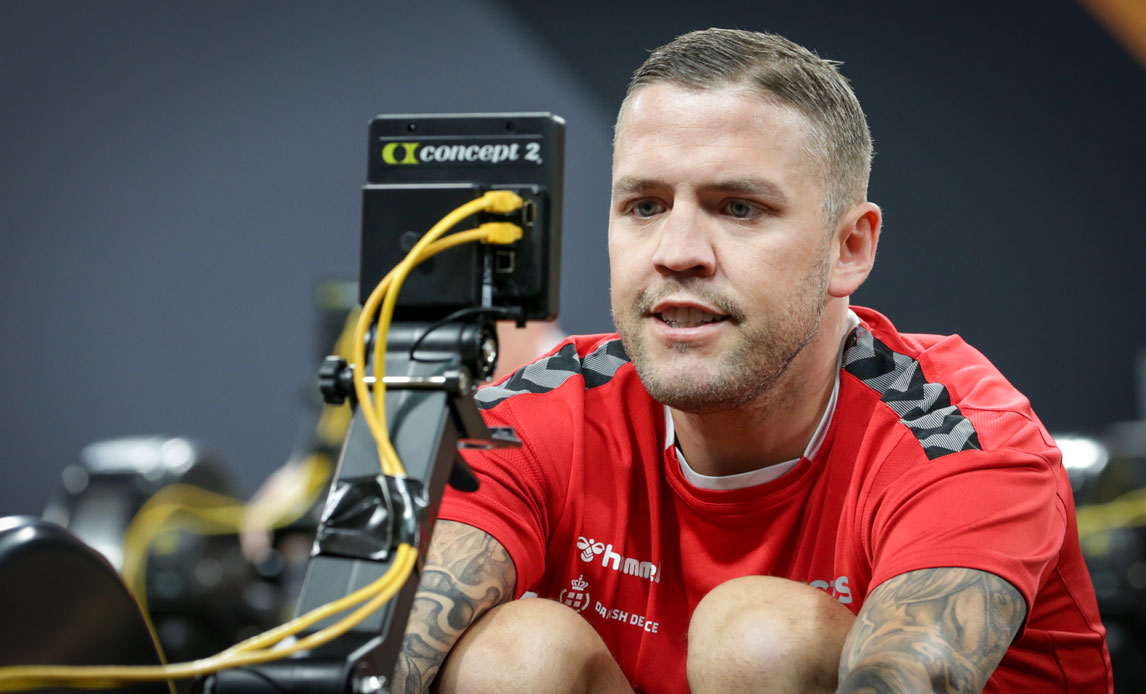 Lasse Jakobsen giver alt under rokonkurrence