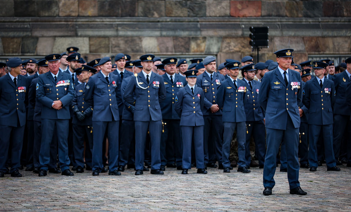 Flyvevåbnets del af paraden