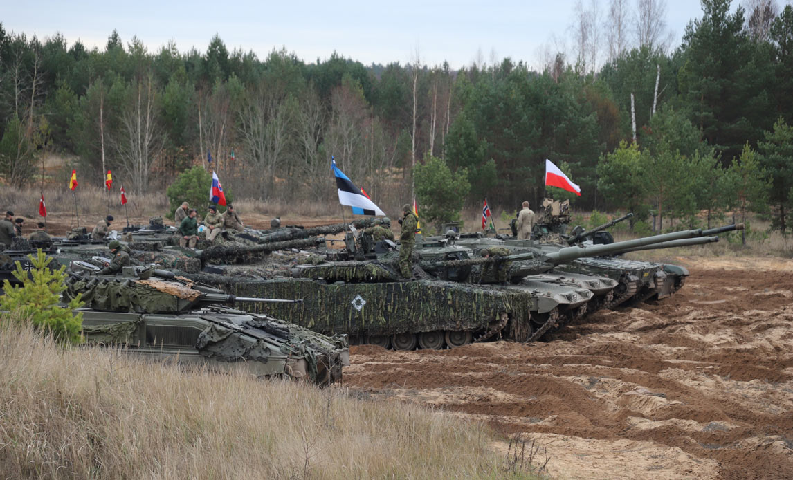 I alt 13 nationer deltog i Iron Spear – den store NATO kampvognskonkurrence i Letland