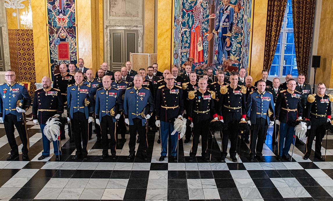generaler admiraler til nytårskur 2023
