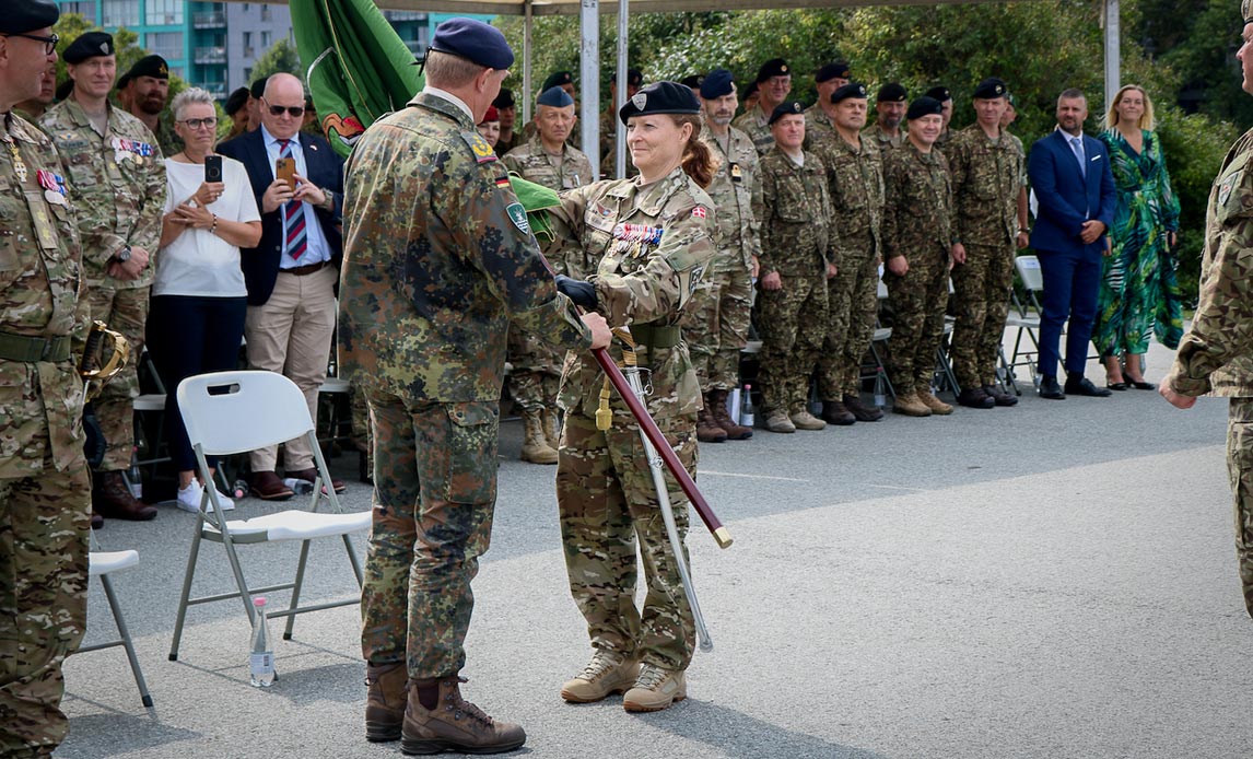Generalmajor Jette Albinus overtager i dag kommandoen i NATOs dansk ledede Multinational Division North.