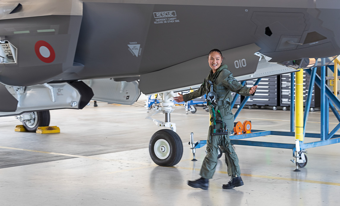 Klargøring til test af F-35