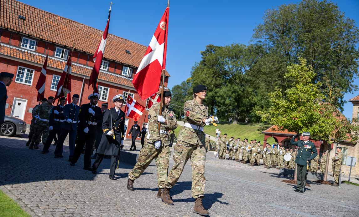 Flagdag i Kastellet