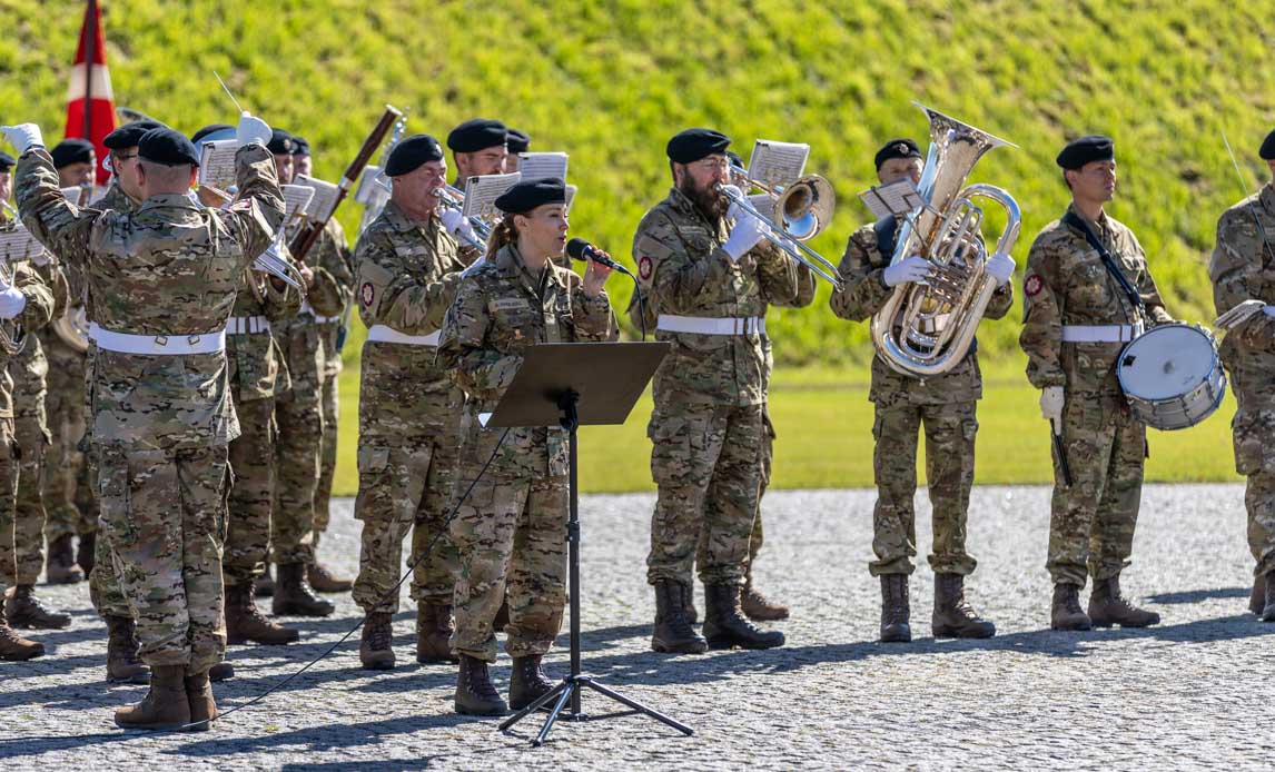 Flagdag i Kastellet