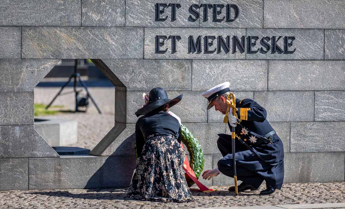 Flagdag i Kastellet