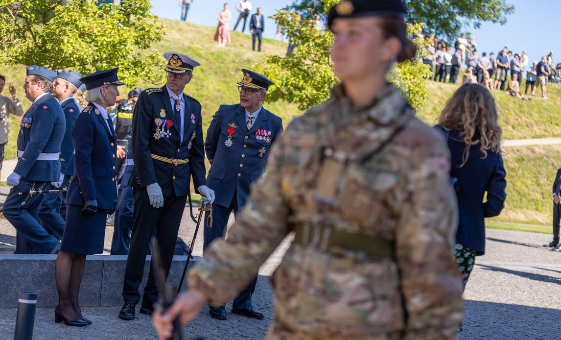 Flagdag i Kastellet