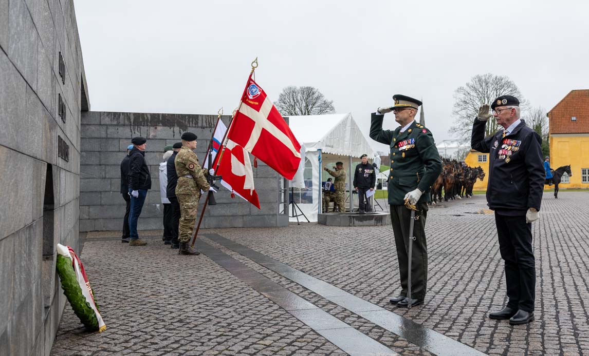 Danske Veteraners parade i anledning af NATO 75 års jubilæum