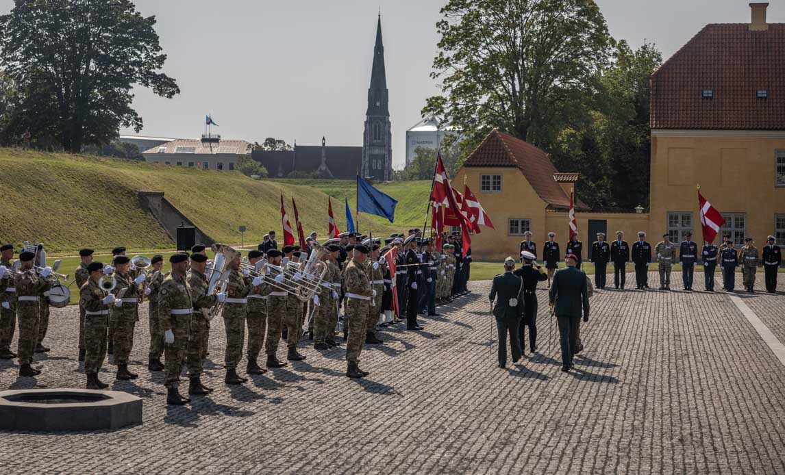 Mindehøjtidelig i Kastellet