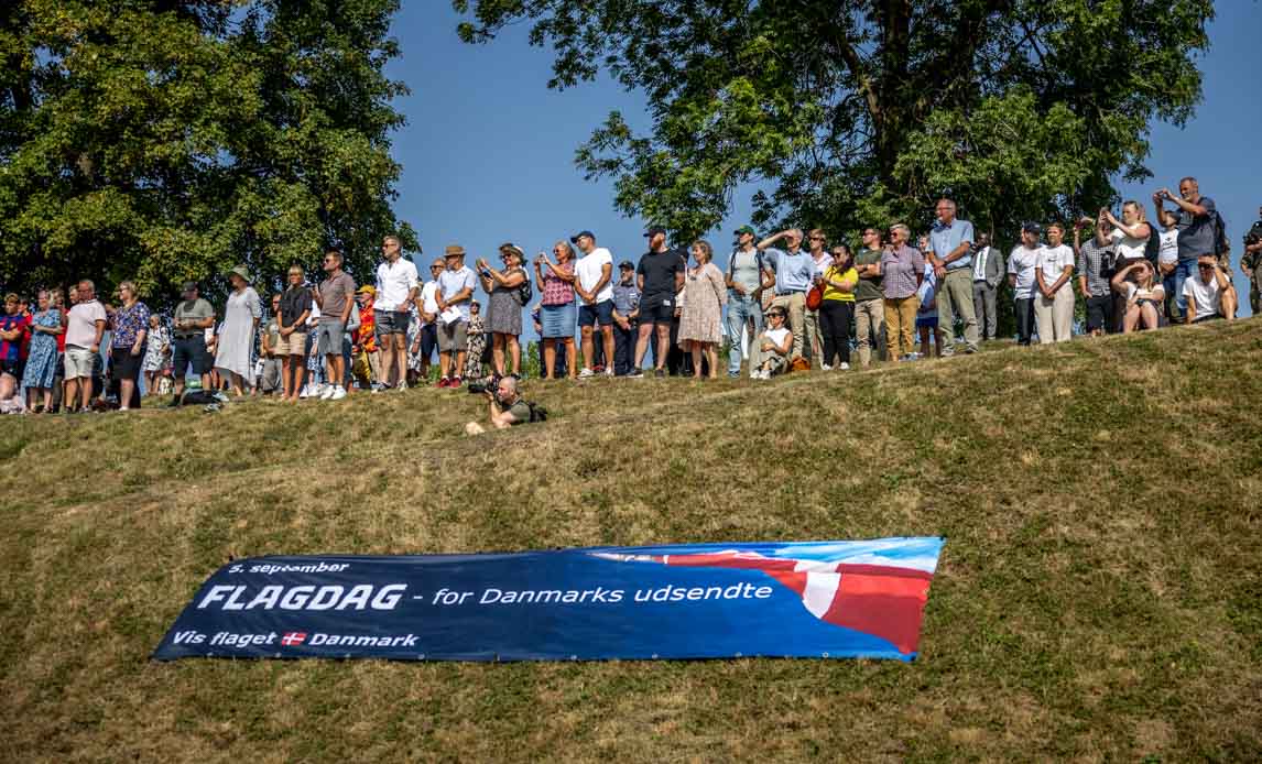 Mindehøjtidelig i Kastellet
