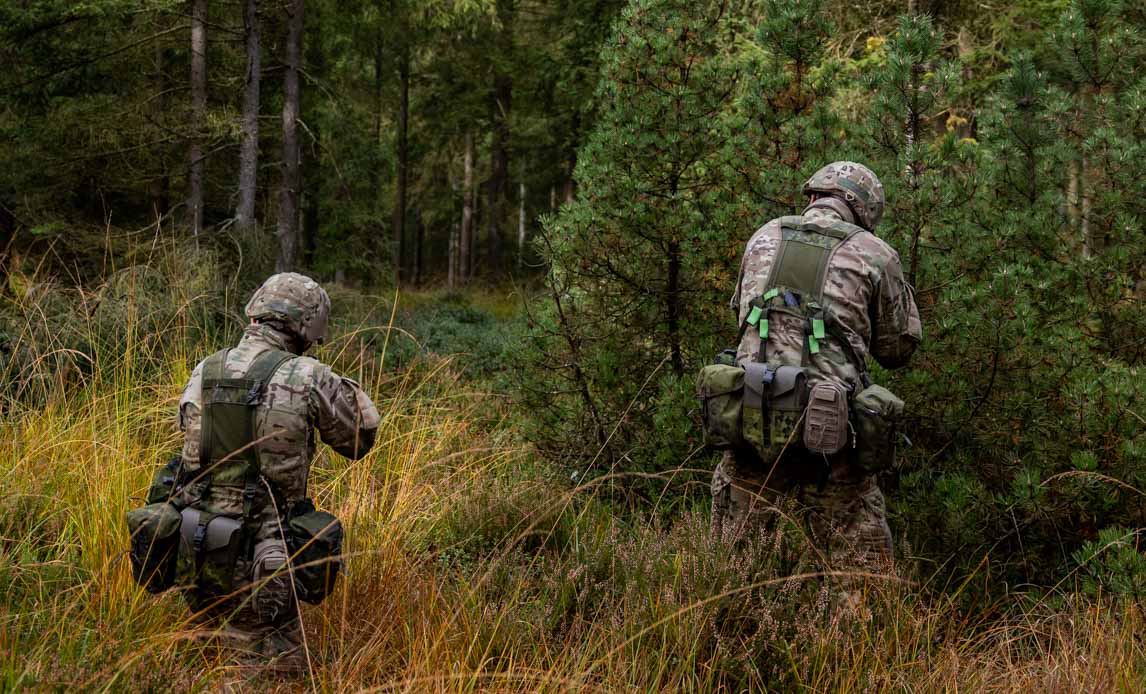 soldater i felten