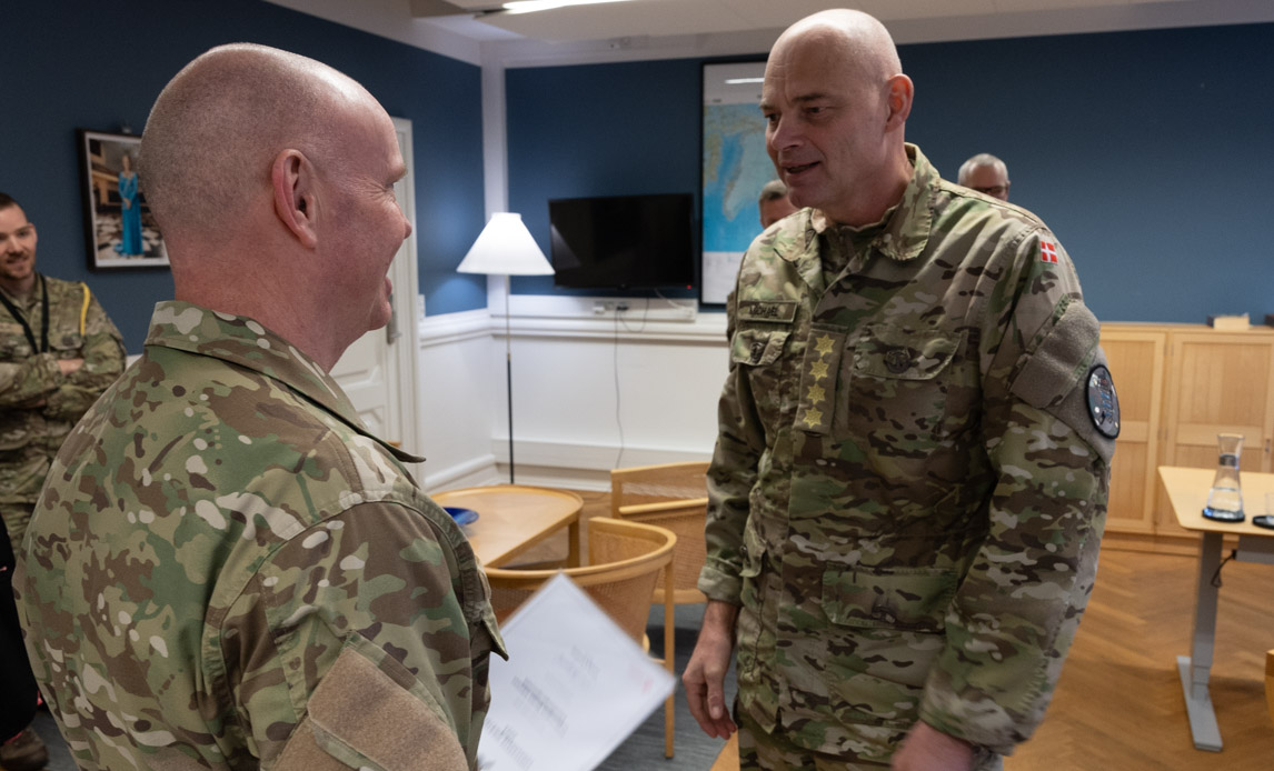 Overrækkelse af Forsvarets Idrætspris 2024