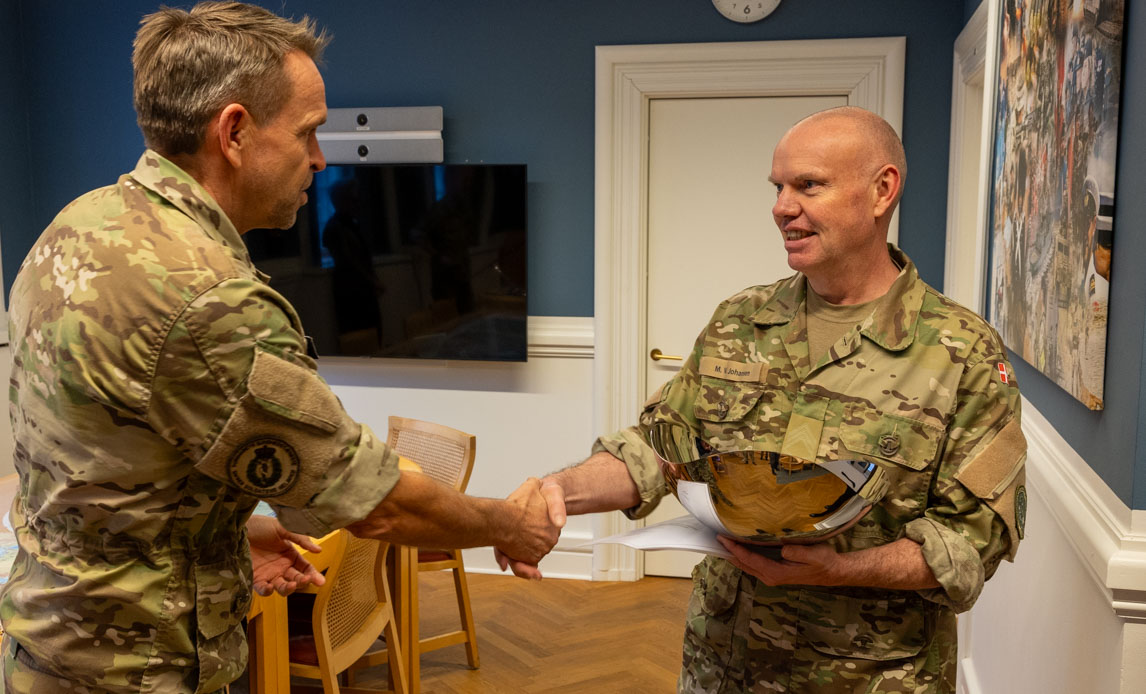 Overrækkelse af Forsvarets Idrætspris 2024