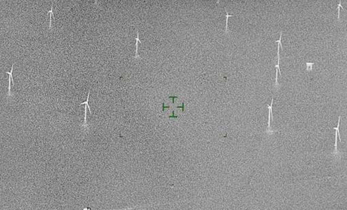 vindmøller på et overvågningsbillede
